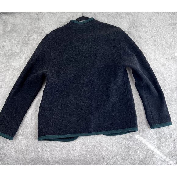 Vintage Austrian Trachten Jacket Omen's 34 Loden Wool Alpaca Boiled Wool Blazer - Picture 8 of 11